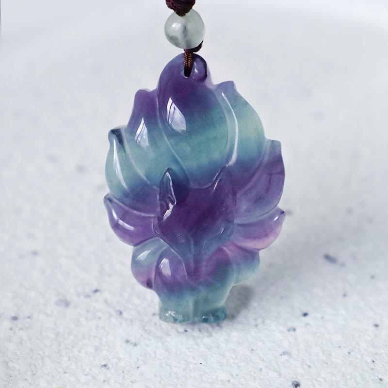 Collier de protection avec pendentif en Buddha Stones dorés - image 2