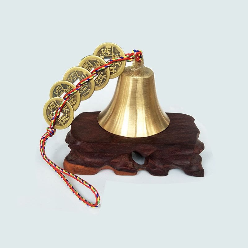 Cloche Feng Shui Richesse Succès Chance Décoration