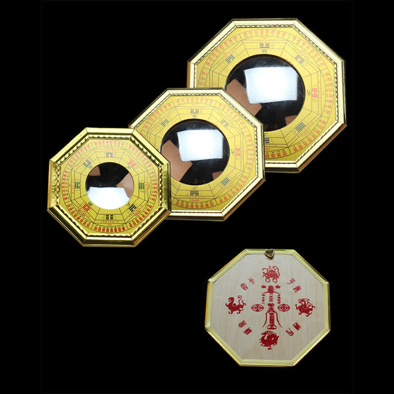 Carte Feng Shui Bagua Équilibre Harmonie Salon Carte Énergie Miroir