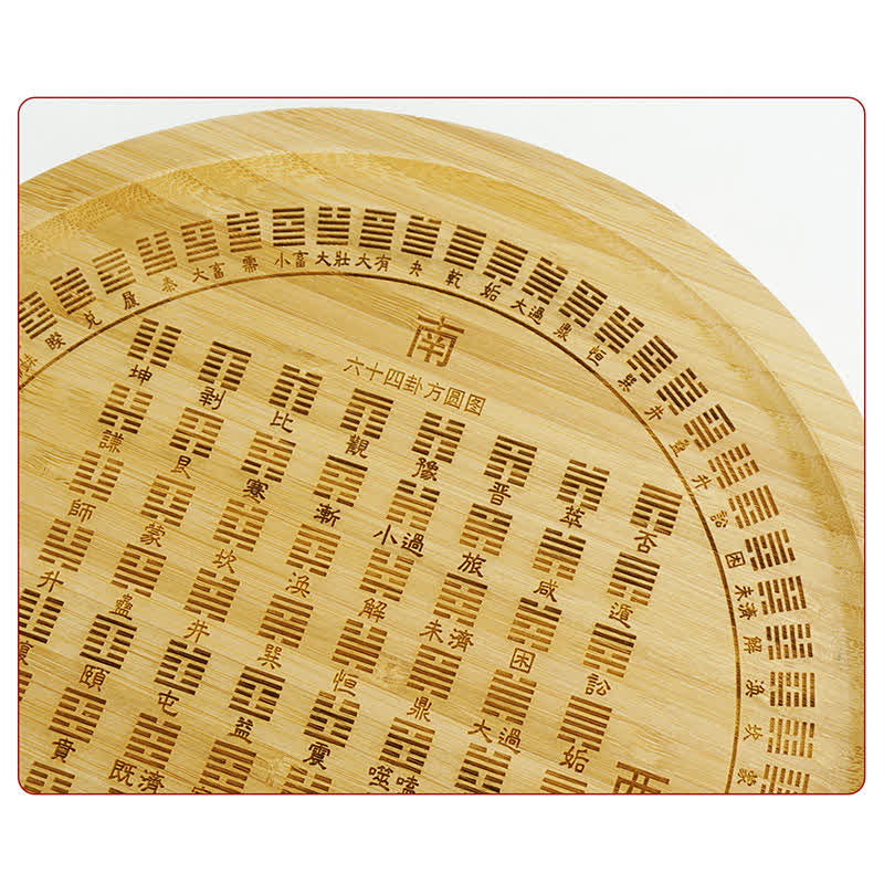 Carte Feng Shui Bambou Bagua Carte Harmonie Énergie