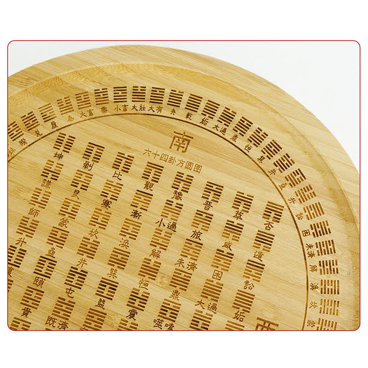 Carte Feng Shui Bambou Bagua Carte Harmonie Énergie