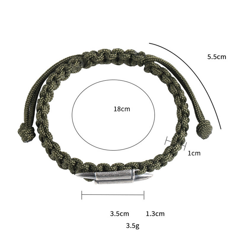 Bracelet en corde tressée en argent sterling 925 avec motif de balle de Buddha Stones