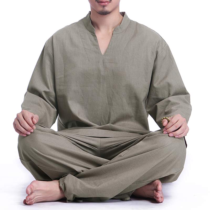 Ensemble de vêtements pour hommes Buddha Stones la méditation, la prière, la pratique spirituelle du zen et du yoga - image 2