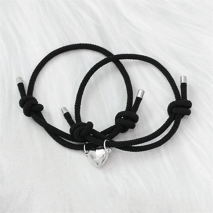 Lot de 2 bracelets magnétiques pour couple