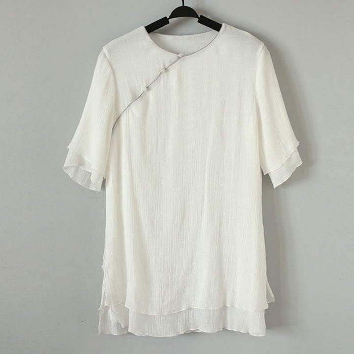 Ensemble de vêtements pour femmes de couleur unie Buddha Stones vintage yoga zen prière méditation spirituelle pratique - image 3