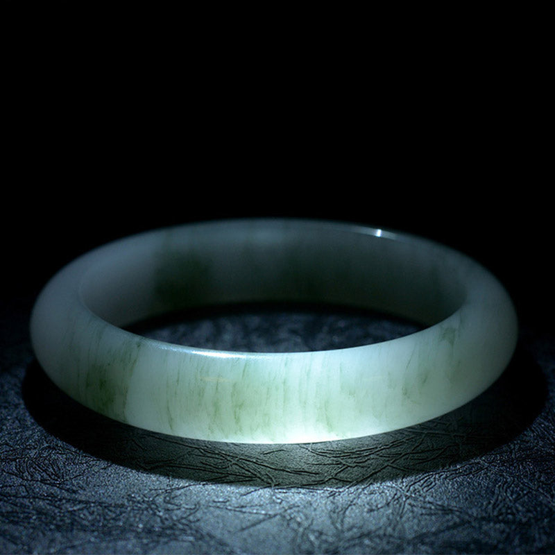 Bracelet de guérison porte-bonheur en jade naturel