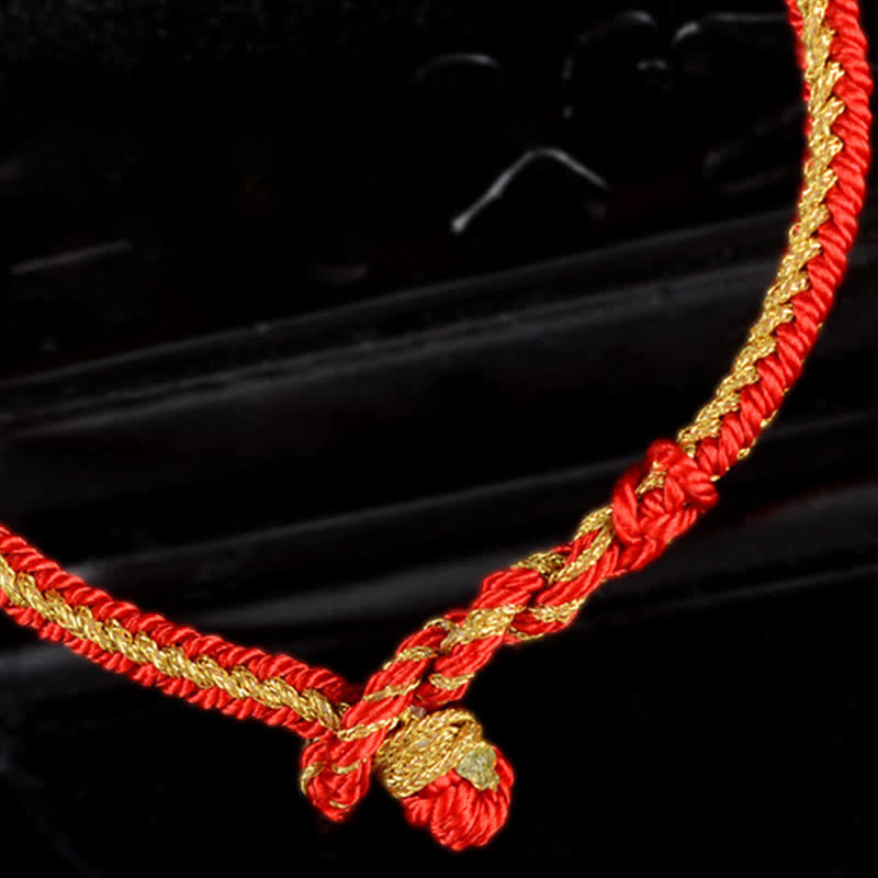 Bracelet en argent sterling 925 Buddha Stones et roue de prière Om Mani Padme Hum, chance et force, cordon rouge