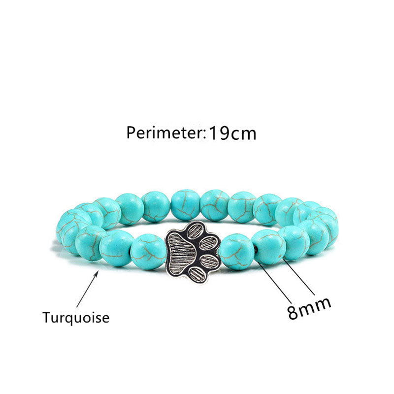 Buddha Stones Bracelet en pierre « Sauvez un chien » - image 2