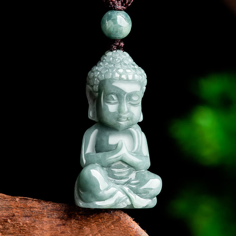 Collier pendentif amulette de méditation Buddha Stones de Bouddha et sérénité - image 2