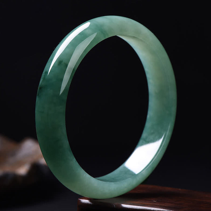 Bracelet jonc de guérison en jade et Buddha Stones