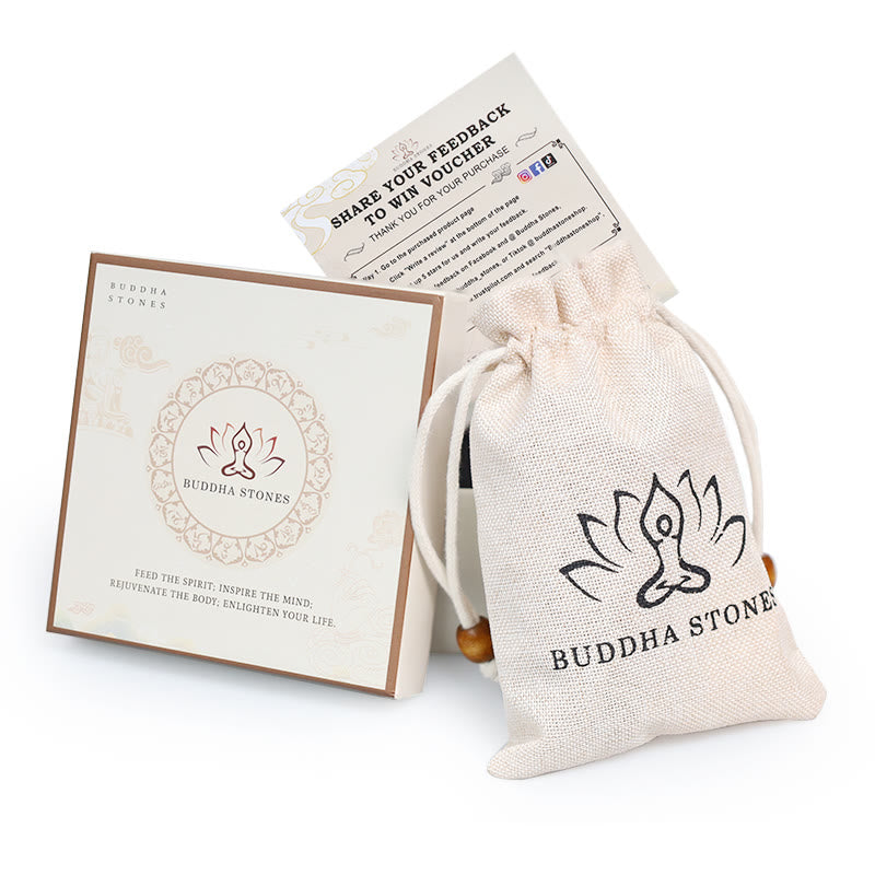 Buddha Stones Jade blanc Bodhi Lotus Mala Collier Harmonie Bracelet - image 9