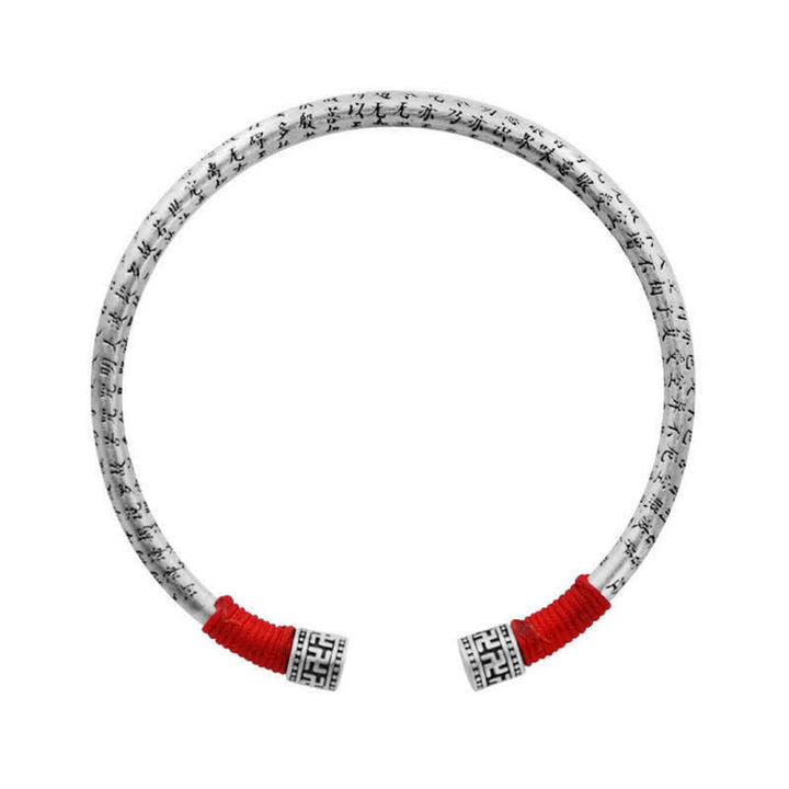 Bracelet en corde rouge porte-bonheur Buddha Stones tibétaines Om Mani Padme Hum