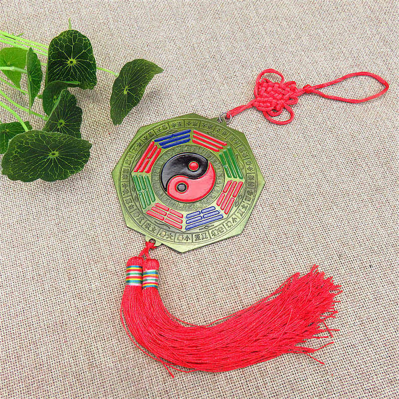 Carte Feng Shui Bagua Nœuds chinois Harmonie Carte énergétique Miroir