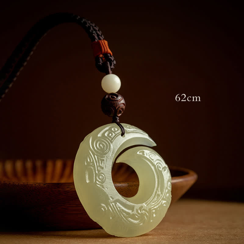 Collier pendentif porte-bonheur en jade , Buddha Stones, boucle de paix, petite feuille, bois de santal rouge, cinabre, agate