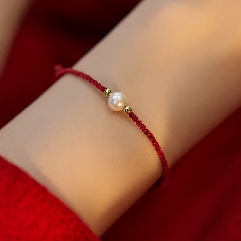 Bracelet tressé en Buddha Stones