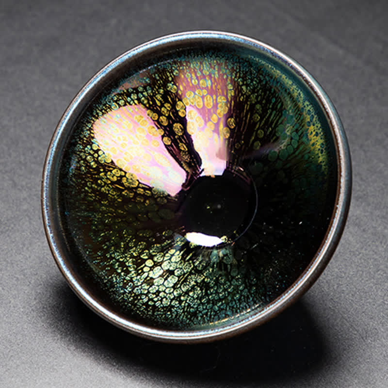 Tasses à thé en céramique vintage Buddha Stones