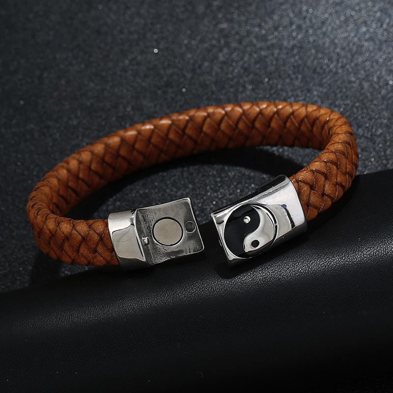 Bracelet d'équilibre FengShui Yin Yang Buddha Stones