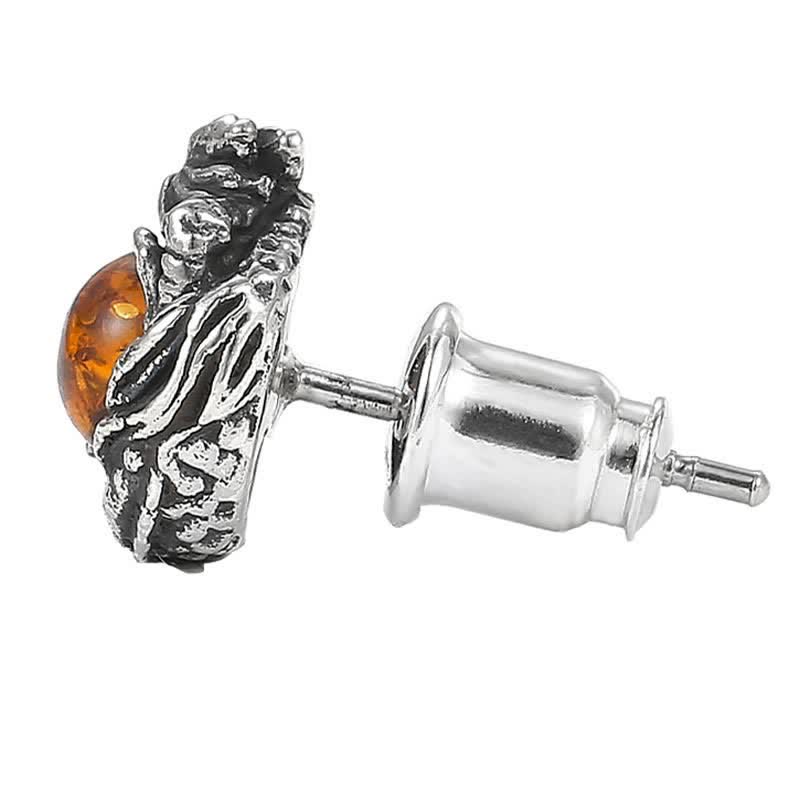 Buddha Stones et ambre naturel, protection du succès du dragon