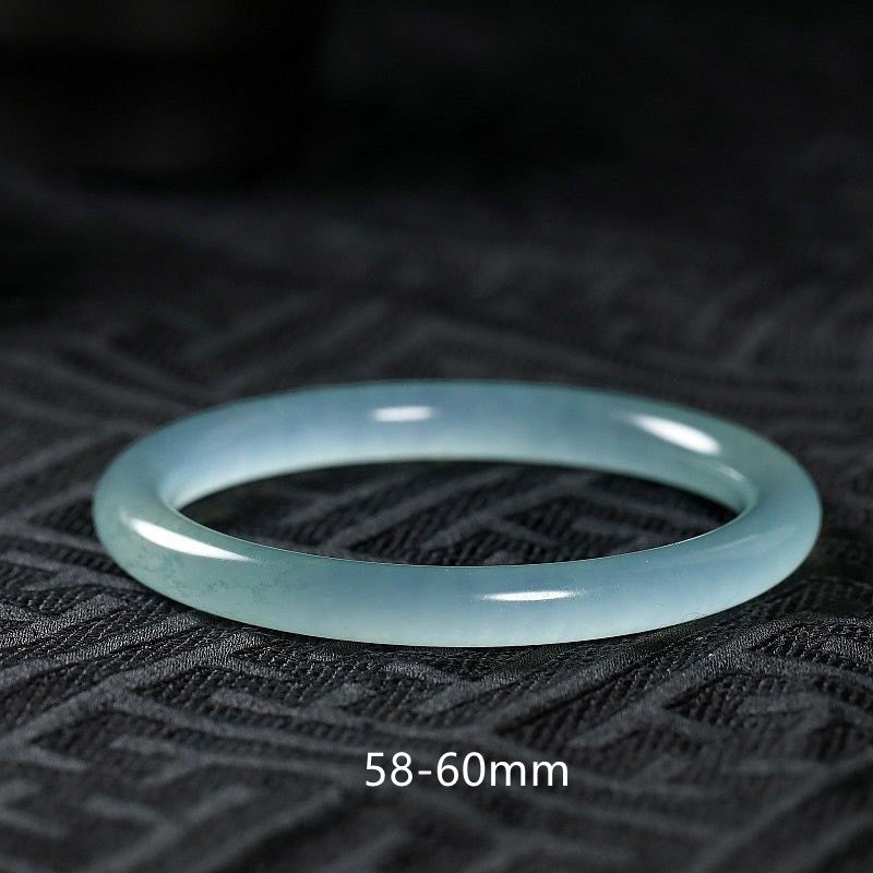 Bracelet de guérison en jade naturel Buddha Stones - 58-60 mm - image 8