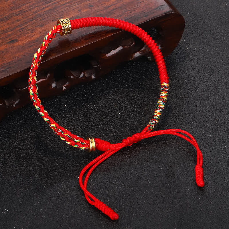 Bracelet de protection et de chance en Buddha Stones Om Mani Padme Hum