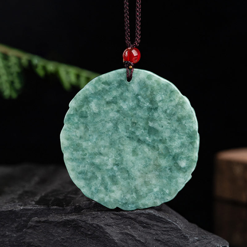 Collier pendentif en corde Buddha Stones et dragon en jade Yin Yang - image 6
