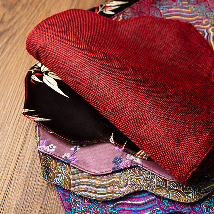 Buddha Stones , vagues de la mer, dessous de verre pour tasse à thé, tapis à thé Kung Fu