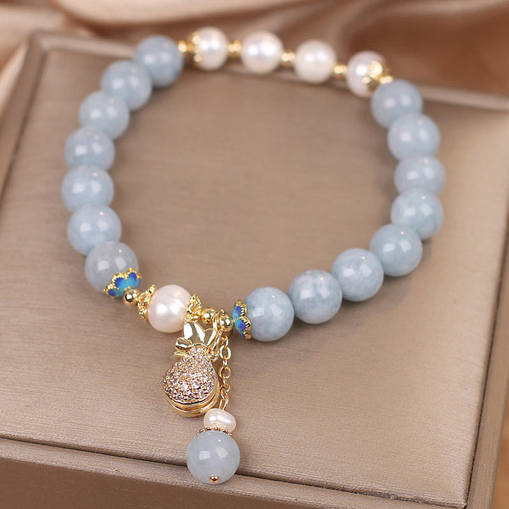 Bracelet porte-bonheur en Buddha Stones