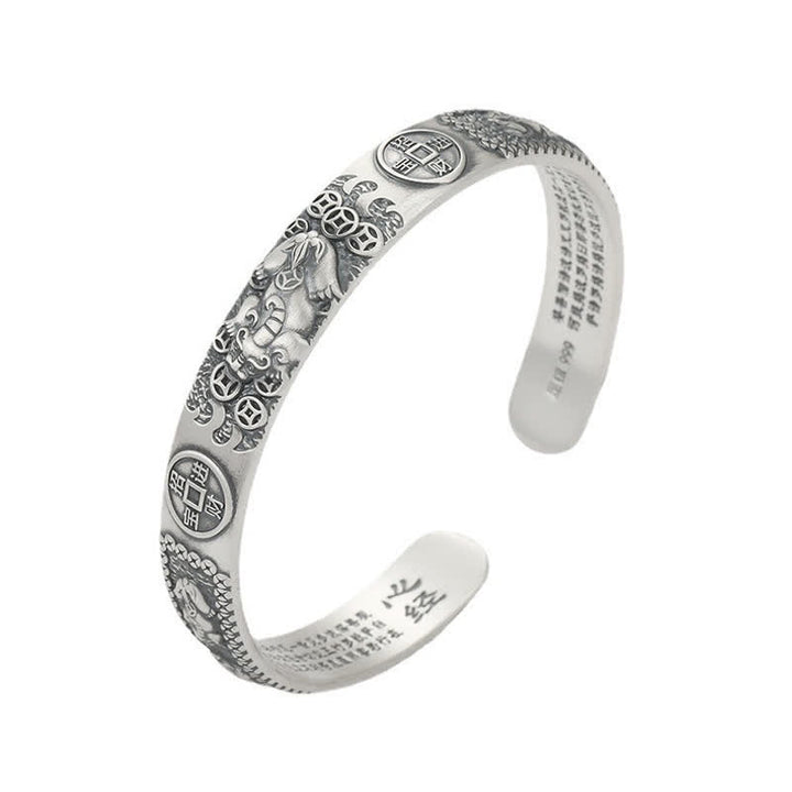Bracelet réglable de protection FengShui Lucky PiXiu Buddha Stones
