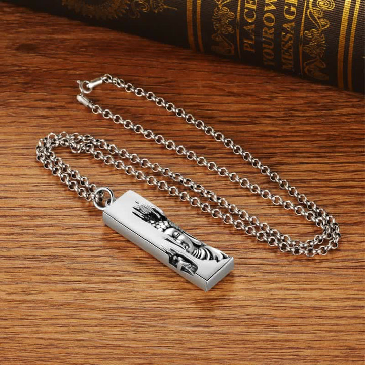 Buddha Stones pendentif porte-bonheur avec amulette de protection et de force du Bouddha Tathagata - image 14