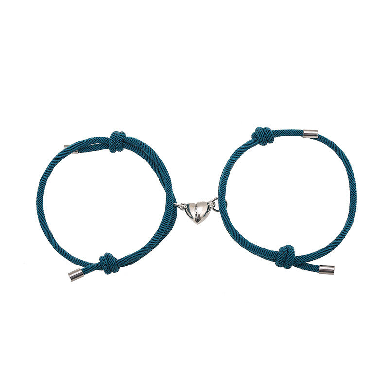 Lot de 2 bracelets magnétiques pour couple