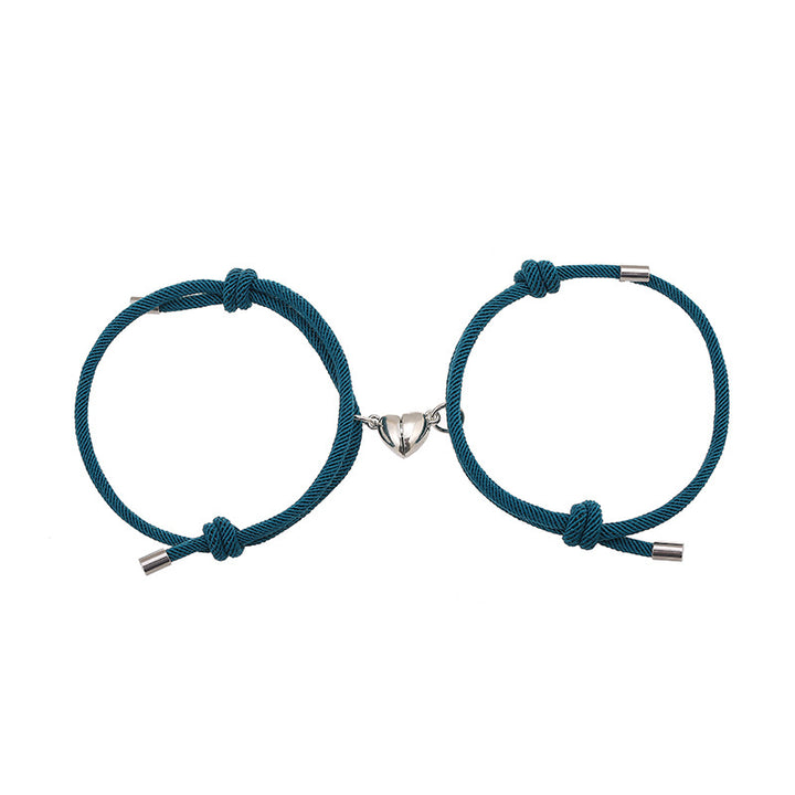 Lot de 2 bracelets magnétiques pour couple
