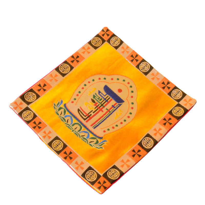Tapis d'autel de prière Man-Bcu Kalachakra Tapis Jacquard de méditation de guérison - image 11