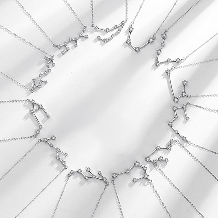 Collier pendentif bénédiction astrologique Buddha Stones en argent sterling 925 12 constellations du zodiaque - image 14