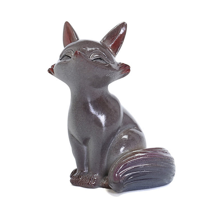 Buddha Stones changeant de couleur, petite figurine mignonne en résine pour animal de compagnie, décoration de la maison - image 9