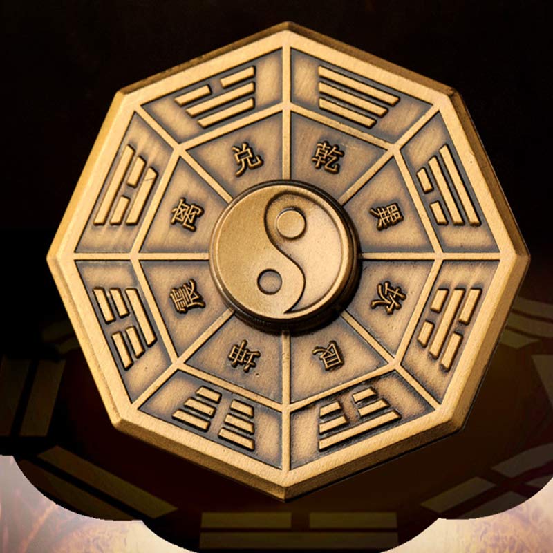 Buddha Stones Fidget Spinner Bénédiction Tai Chi Doigt Main Spinner Décoration - image 0