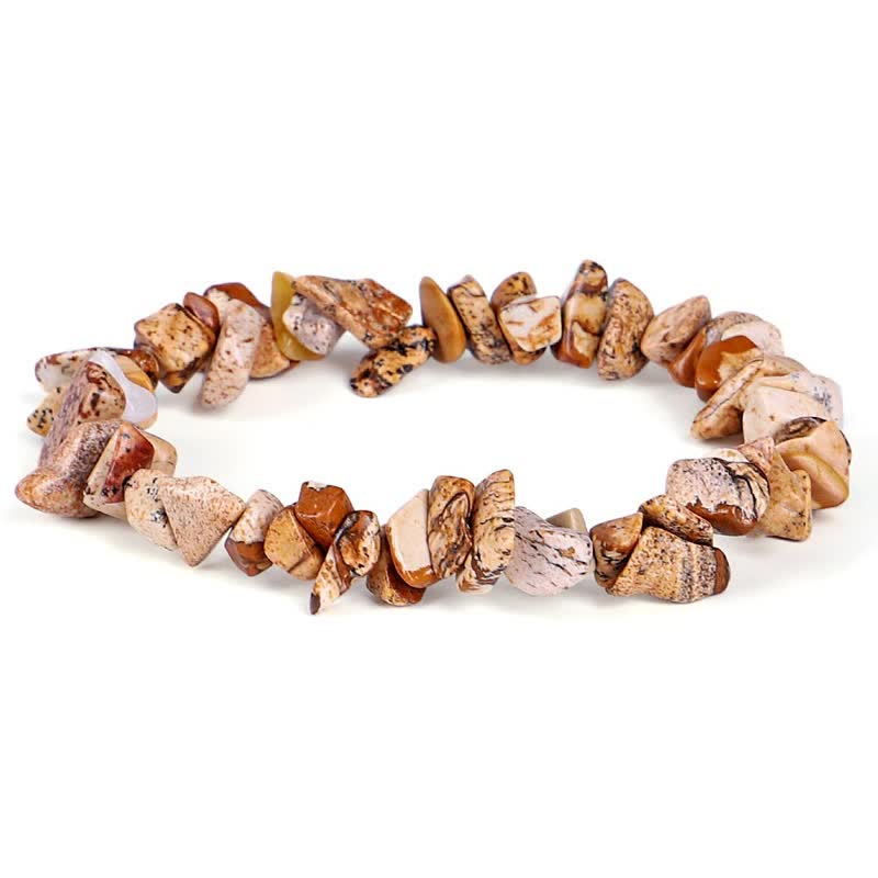 Bracelet de guérison positif en Buddha Stones, améthyste, lazurite, lapis-lazuli et autres cristaux - image 7