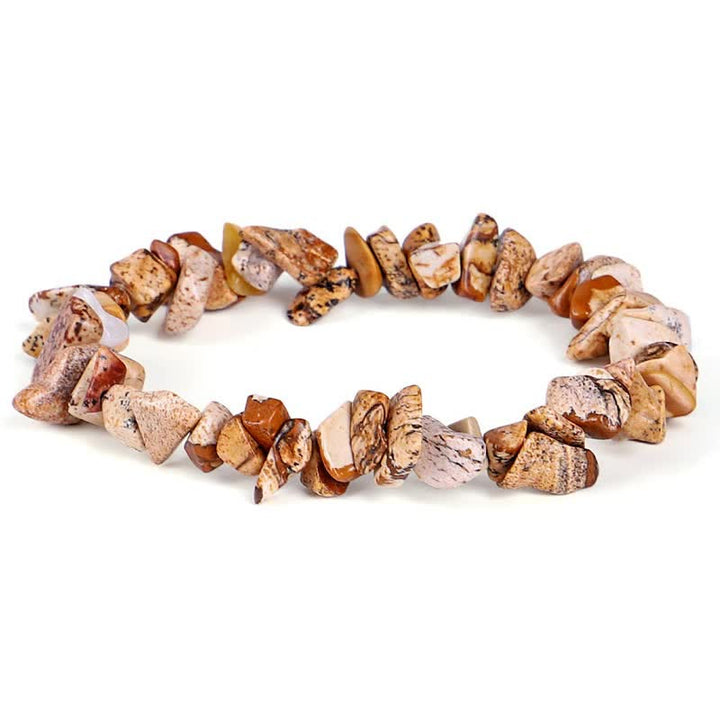 Bracelet de guérison positif en Buddha Stones, améthyste, lazurite, lapis-lazuli et autres cristaux - image 7