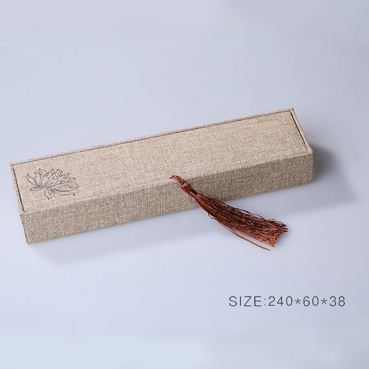 Coffret de rangement pour bijoux motif lotus Buddha Stones Coffret cadeau pompons - image 11