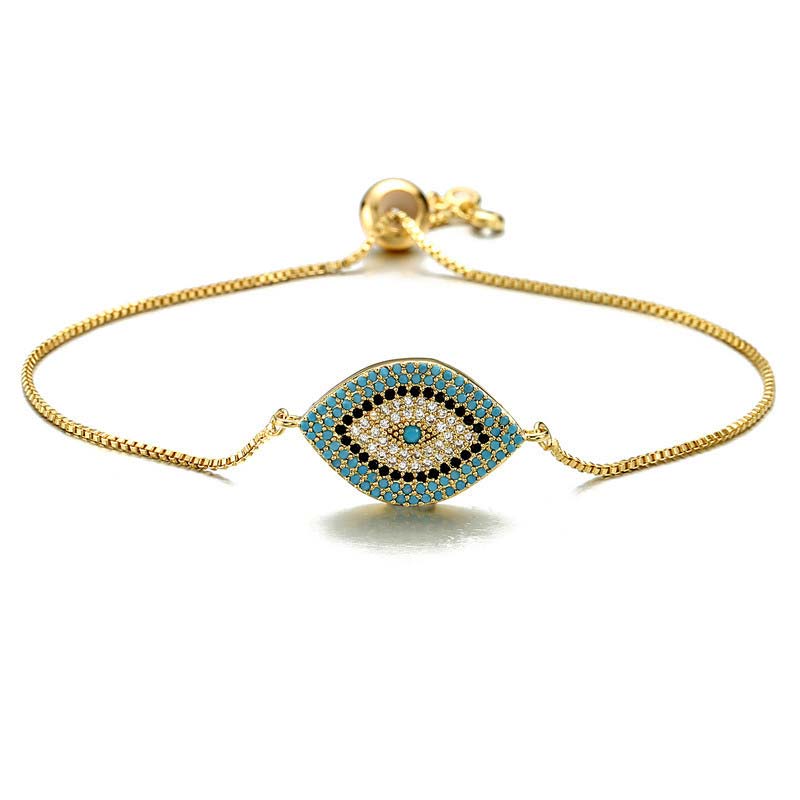 Bracelet de guérison et de protection contre le mauvais œil en Buddha Stones