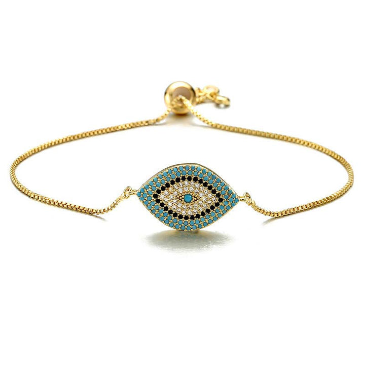 Bracelet de guérison et de protection contre le mauvais œil en Buddha Stones