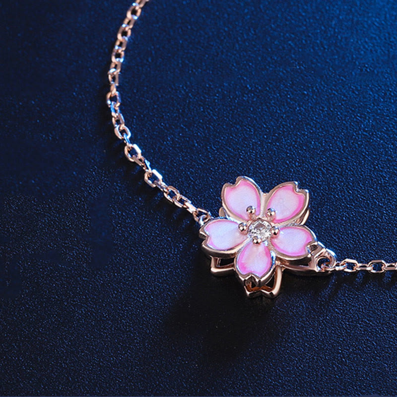 Bracelet chaîne de bénédiction en argent sterling 925 Buddha Stones et anneau rotatif - image 7