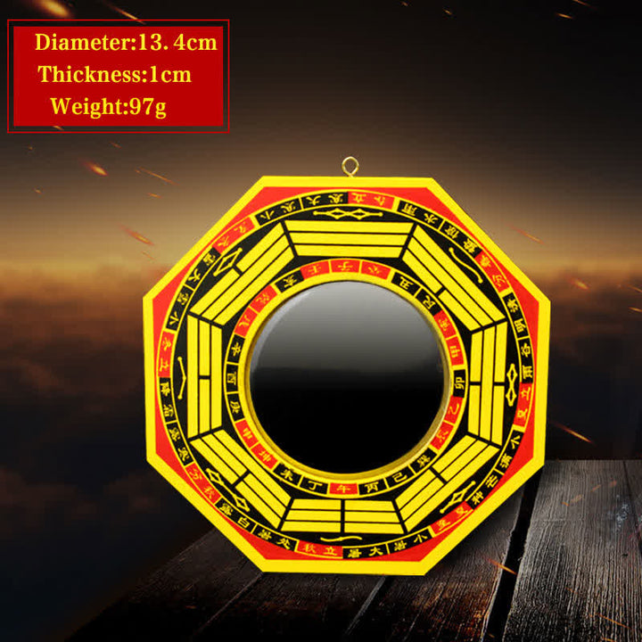 Miroir Feng Shui Bagua pour équilibrer l'énergie du salon