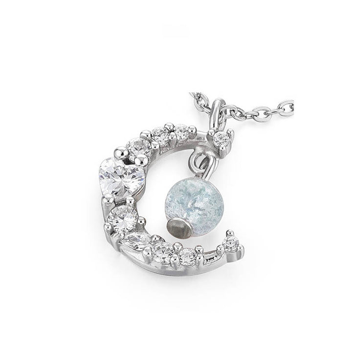 Collier de guérison d'amour en cristal bleu quartz fraise Buddha Stones