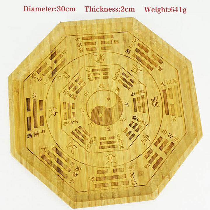 Carte Feng Shui Bambou Bagua Carte Harmonie Énergie - Carte Bagua 30 cm - image 38