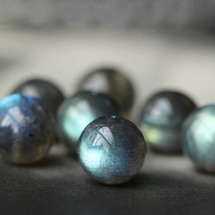 Bracelet triple tour de méditation en cristal blanc avec Bouddha du zodiaque chinois en argent sterling 925 et Buddha Stones - image 4