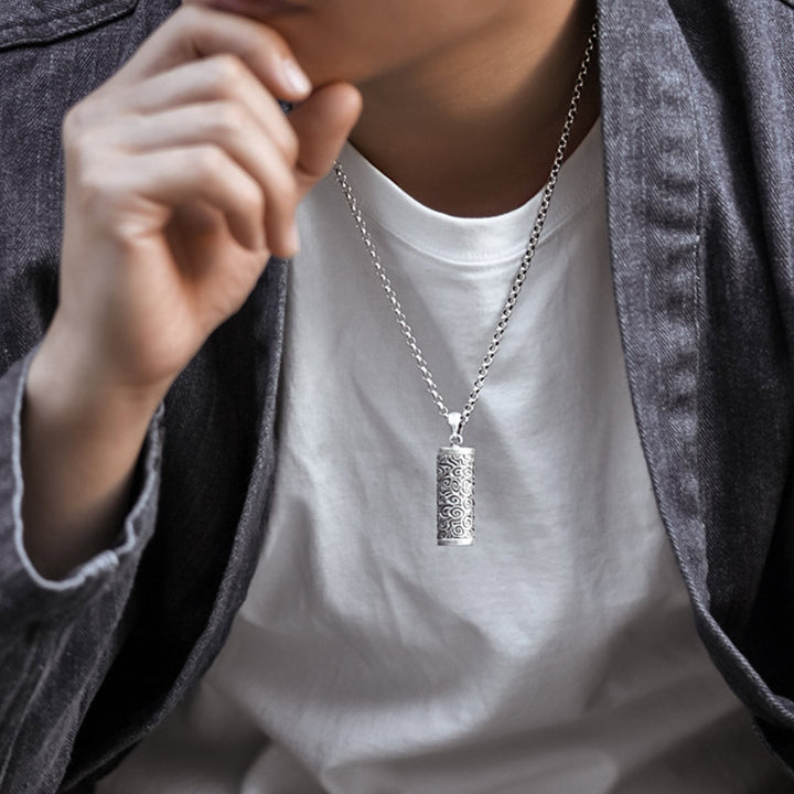 Collier pendentif de protection avec six mots vrais de Buddha Stones - image 3