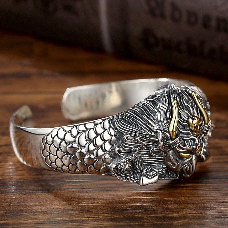Bracelet de protection tibétain avec oiseau Garuda