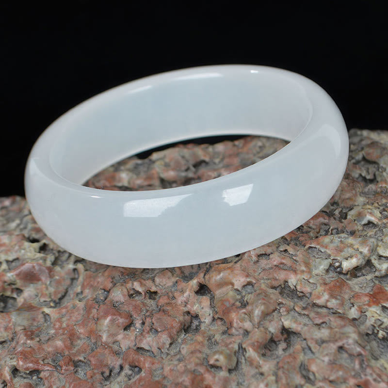 Bracelet porte-bonheur en jade doré et soie naturelle Buddha Stones