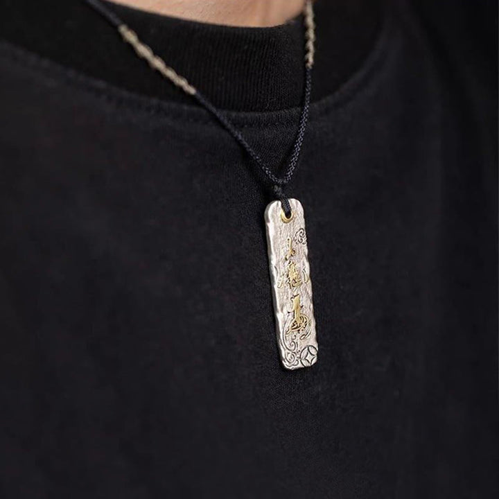 Collier pendentif en cuivre avec Buddha Stones pour faire fortune - image 5