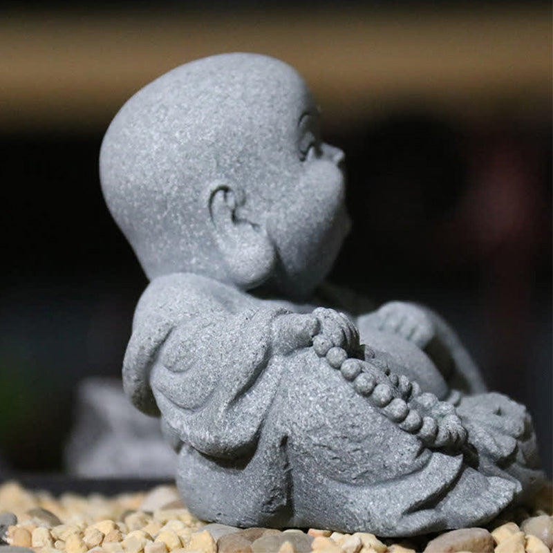 Buddha Stones Méditation Statue de Bouddha Compassion Décoration de la maison - image 11